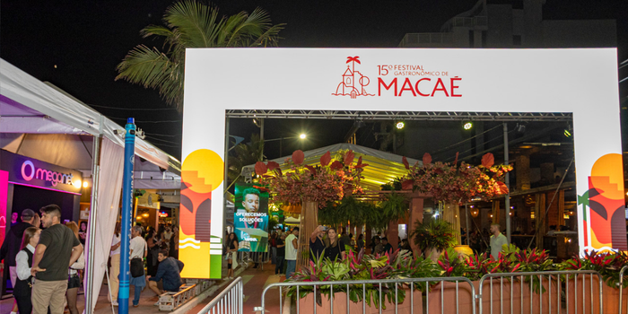 Veja o que acontece neste sábado no Festival Gastronômico de Macaé, com Cozinha Show, samba, rock e atividades literárias.
