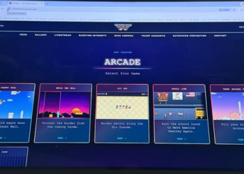 Casa Branca aposta em videogames para divulgar agenda de Trump, com desafios sobre fronteira, imigração, alimentação e economia.