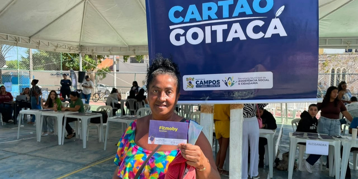 Cartão Goitacá recebe nova recarga de R$ 200 para famílias beneficiárias de Campos dos Goytacazes. Crédito de outubro já está disponível.