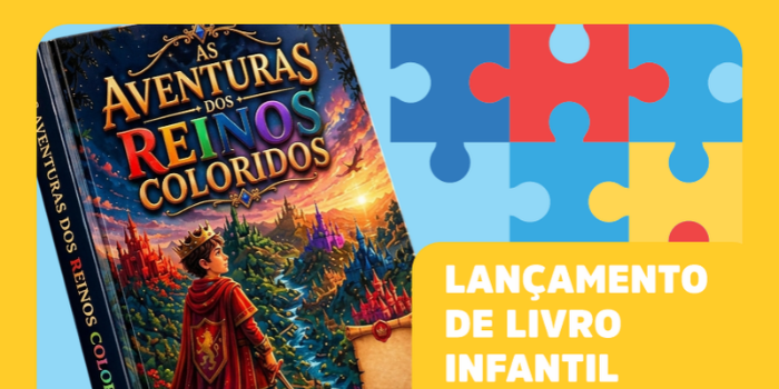 Arthur Lahmann, menino autista de 11 anos, lança o livro de fantasia “As Aventuras dos Reinos Coloridos” nesta sexta-feira, em Macaé.