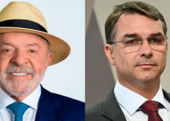 Lula e Flávio Bolsonaro realizam lives nesta quinta-feira (22), às 19h, no YouTube, como parte de suas agendas digitais na disputa presidencial.