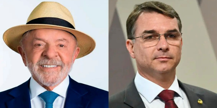 Lula e Flávio Bolsonaro realizam lives nesta quinta-feira (22), às 19h, no YouTube, como parte de suas agendas digitais na disputa presidencial.