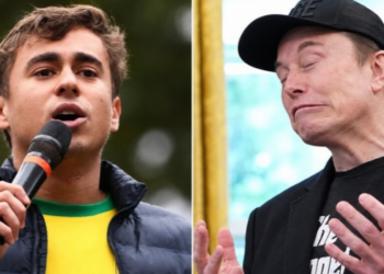 Elon Musk parabeniza Nikolas Ferreira após repercussão de vídeo sobre o Nordeste. Meta afirma que áudio foi removido do Instagram por direitos autorais.
