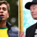 Elon Musk parabeniza Nikolas Ferreira após repercussão de vídeo sobre o Nordeste. Meta afirma que áudio foi removido do Instagram por direitos autorais.