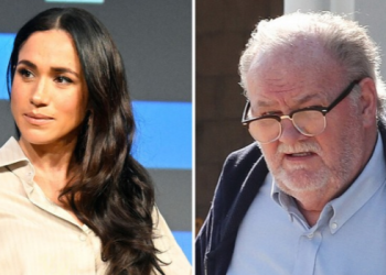 Meghan Markle comenta denúncias contra o pai, Thomas Markle Sr., investigado nas Filipinas por suposta posse de imagens de abuso sexual infantil.