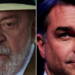 Flávio Bolsonaro e Lula aparecem empatados nos votos válidos em pesquisa Datafolha divulgada nesta quinta-feira (22).