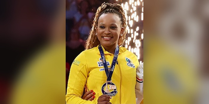 Rebeca Andrade conquista tricampeonato mundial no salto em Roterdã, chega a 10 medalhas em Mundiais e amplia sua história na ginástica brasileira.