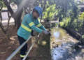 Pesquisadores da Fiocruz analisaram amostras de água de cinco rios e canais ligados à Baía de Guanabara e identificaram resíduos de cocaína com potencial de causar danos à vida aquática.