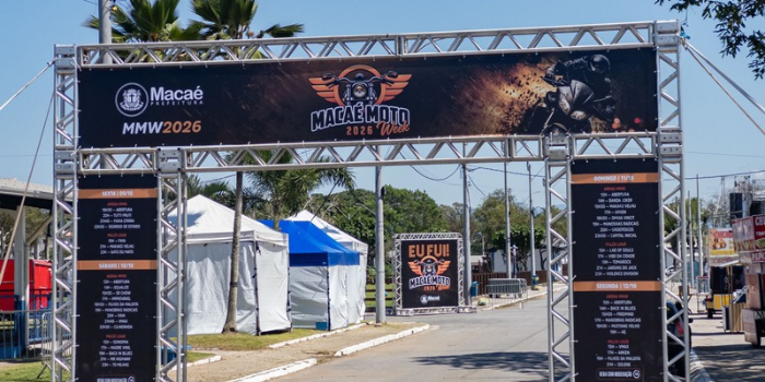 Macaé Moto Week 2026 terá 43 shows, Capital Inicial, manobras radicais e entrada gratuita de 9 a 12 de outubro. Confira a programação completa.