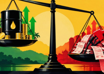 Alta do petróleo Brent, próximo de US$ 104 por barril, pode beneficiar exportadores como Brasil e Guiana, mas pressiona economias latino-americanas dependentes de combustíveis importados.